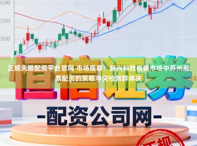 正规天眼配资平台官网 市场观察：新兴科技板块市场中苏州股票配资的策略冲突检测群体决