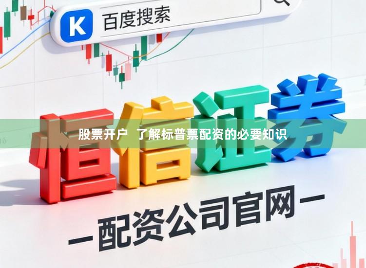 股票开户  了解标普票配资的必要知识