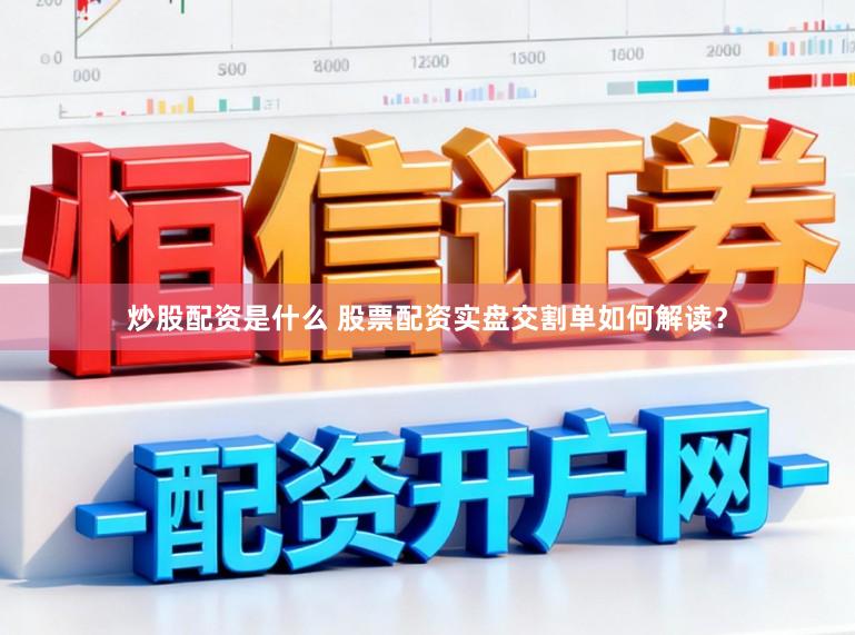 炒股配资是什么 股票配资实盘交割单如何解读？