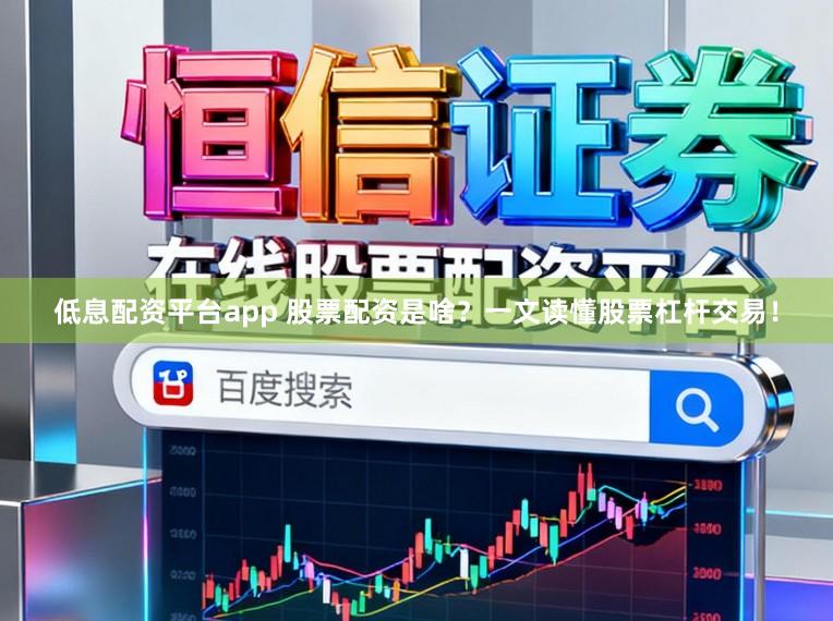 低息配资平台app 股票配资是啥？一文读懂股票杠杆交易！